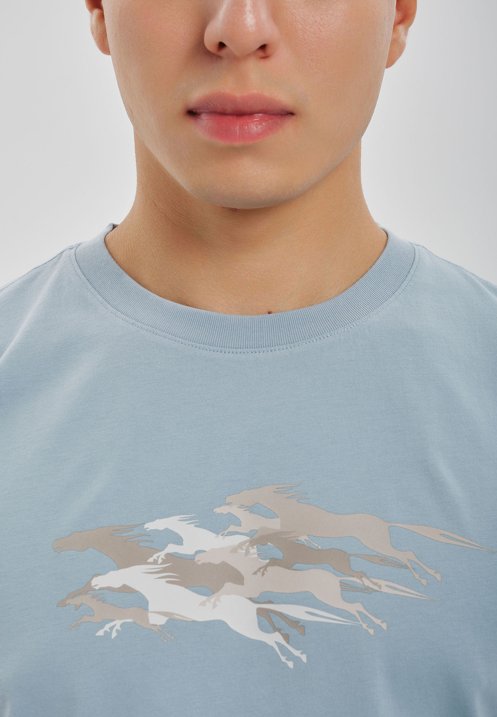 Футболка ARGYMAQTAR LIGHT BLUE