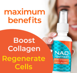 NAD+ Advanced Anti Aging Extra Strength 2 oz