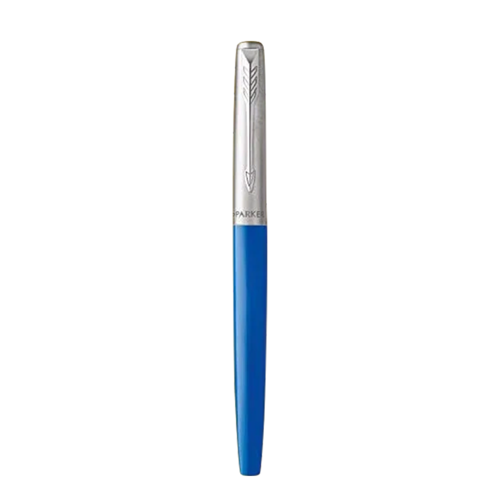 Parker Jotter Original - Blue Chrome CT, перьевая ручка, F, подар.кор.