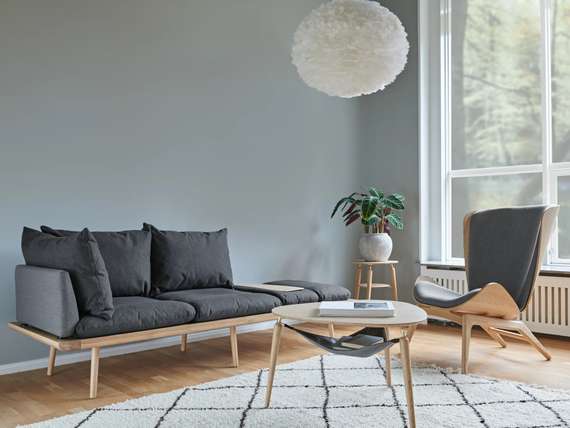 Журнальный столик Umage Hang Out, дуб, сталь