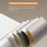 Сейф LockSworth электронный замок + ключ, 200х310х200 мм, 4 кг, синий