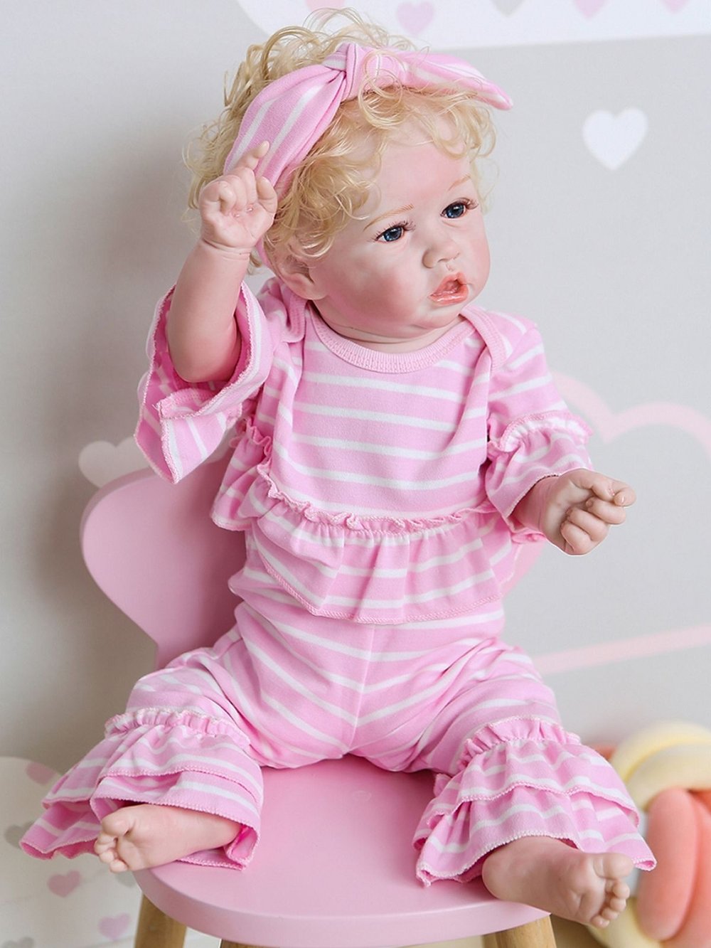 Кукла Реборн виниловая 55см в пакете (FA-328)