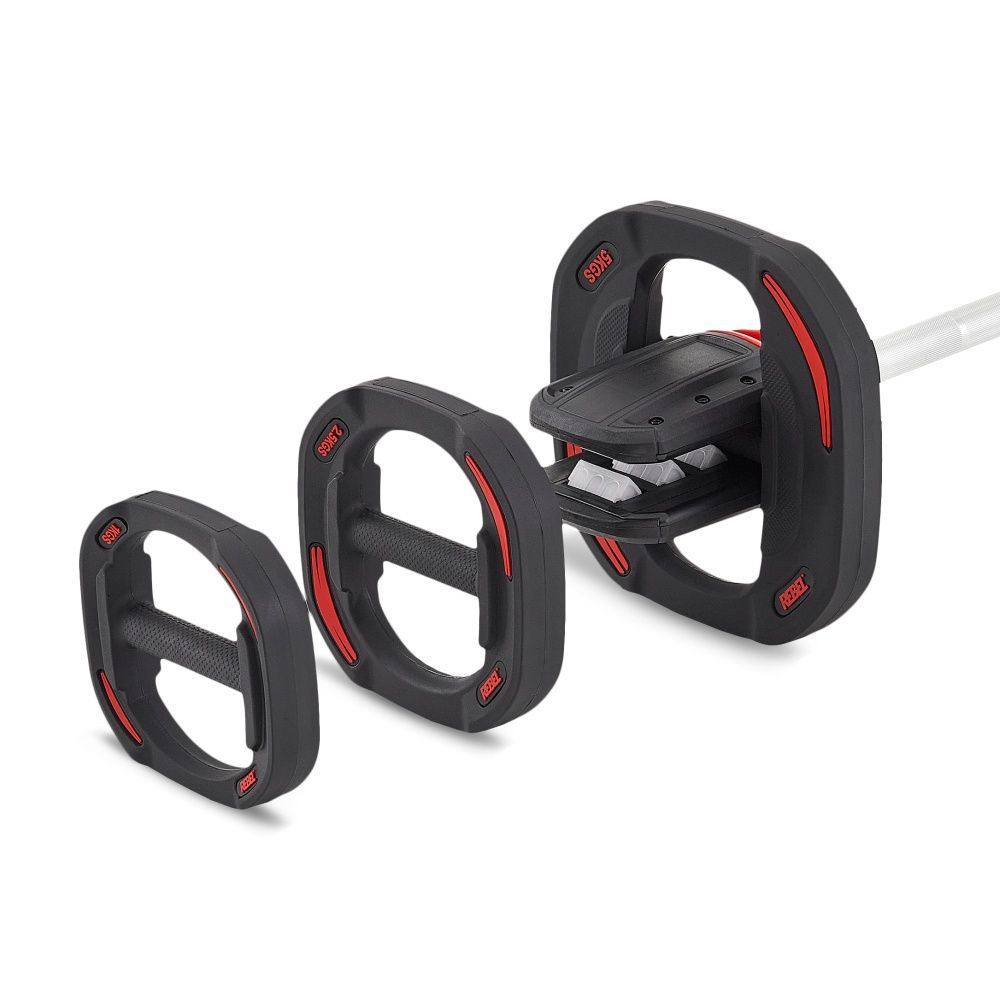 Диски 2,5 кг для памп-штанги для аэробики REBEL R-SMRTP (пара)