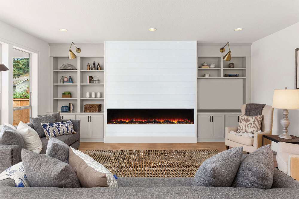 Очаг British Fires New Forest 2400 with Signature logs