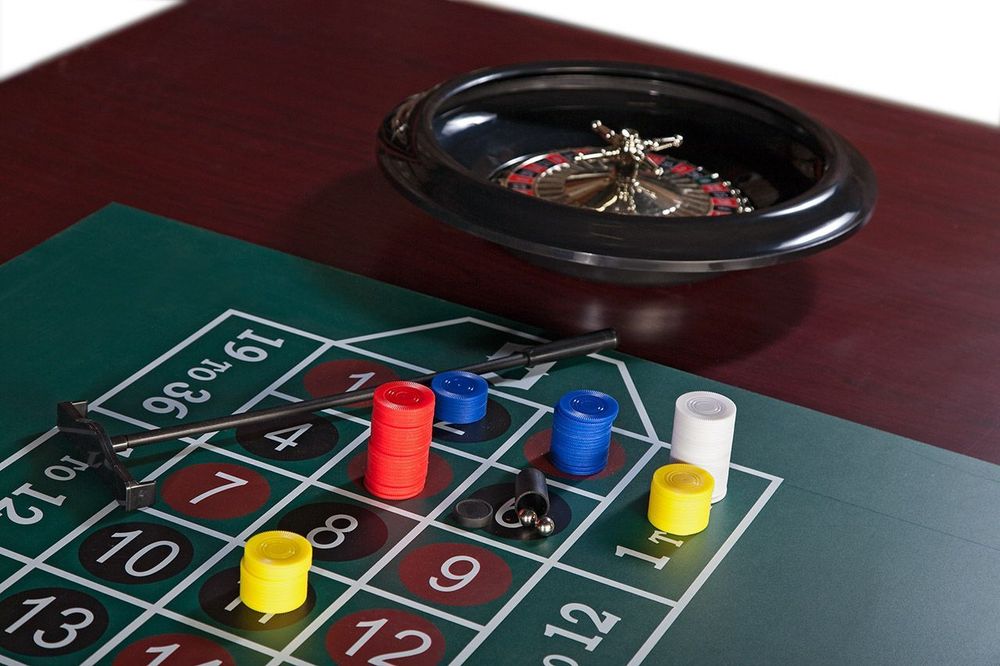 Многофункциональный игровой стол 6 в 1 «Tornado» (коричневый)