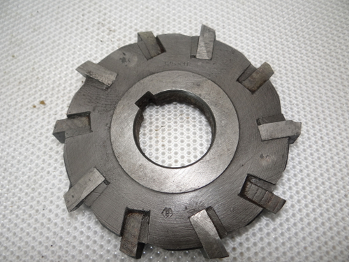 Фреза торцевая насадная 3-х сторонняя  125х16х40 со вставными разнонаправленными ножами Тв.сплав  z=10 Б/У