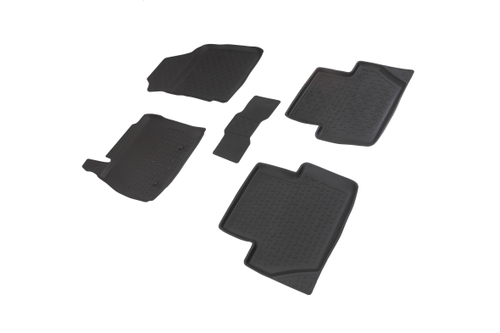 Резиновые коврики с высоким бортом для Ford Ecosport (рест.) 2017-2019 Seintex.90164