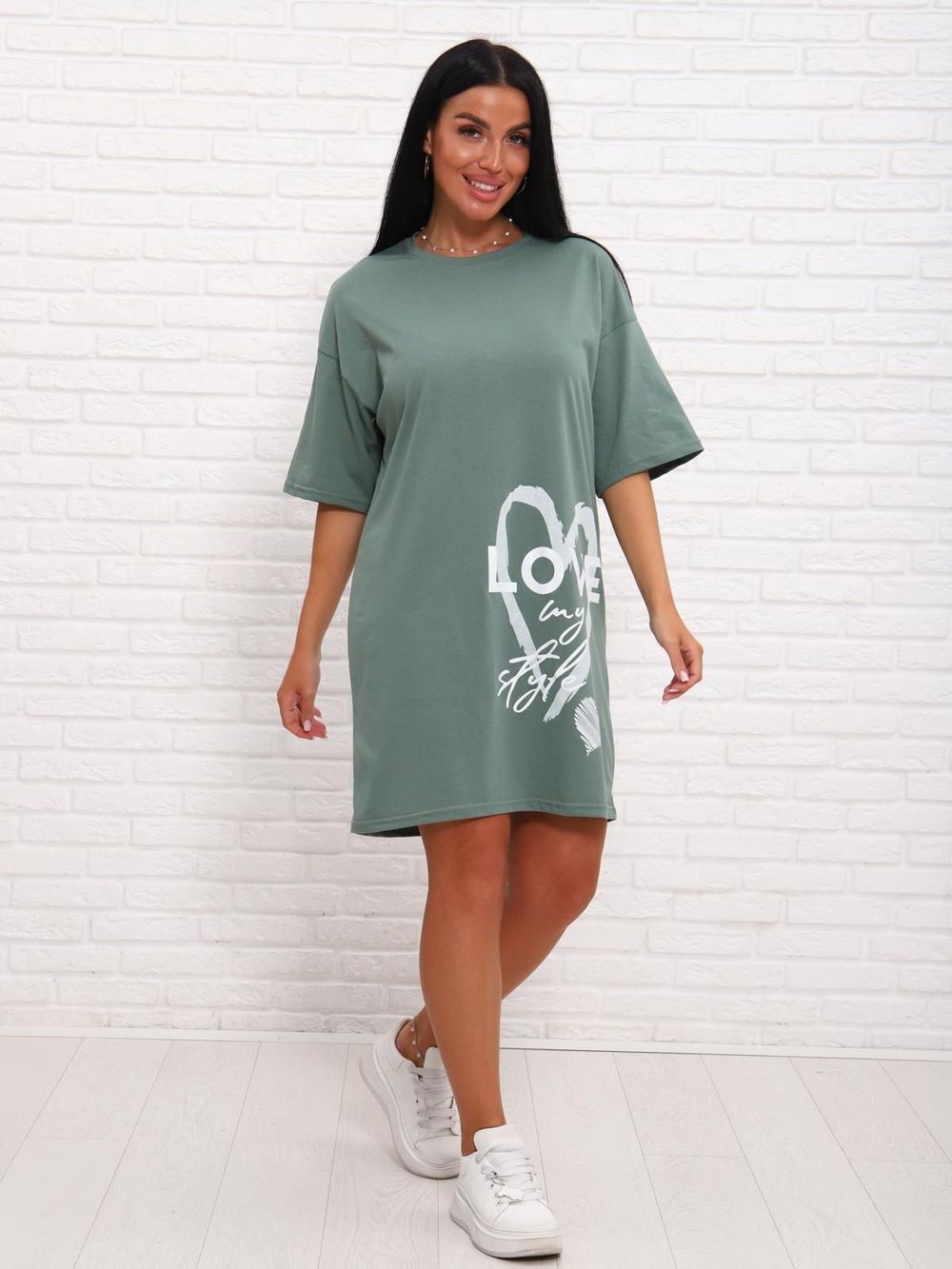 Сьюзан - туника светлый хаки Iv-capriz