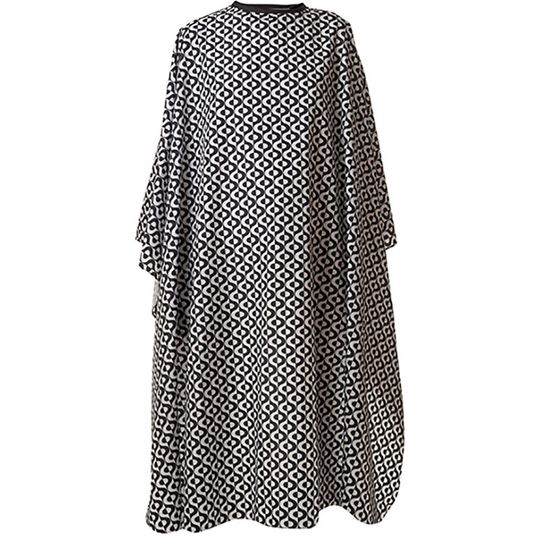 Накидка парикмахерская Harizma, 140х160см, "орнамент" чёрный (h10882B-15)