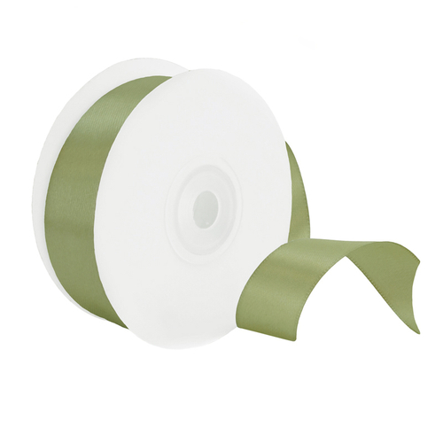 Лента атлас эвкалипт 2,5 см К