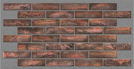 Декоративная панель ПВХ Кирпич жжёный 485*960