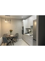 Стол кухонный обеденный круглый раздвижной 100,1х100х75 см