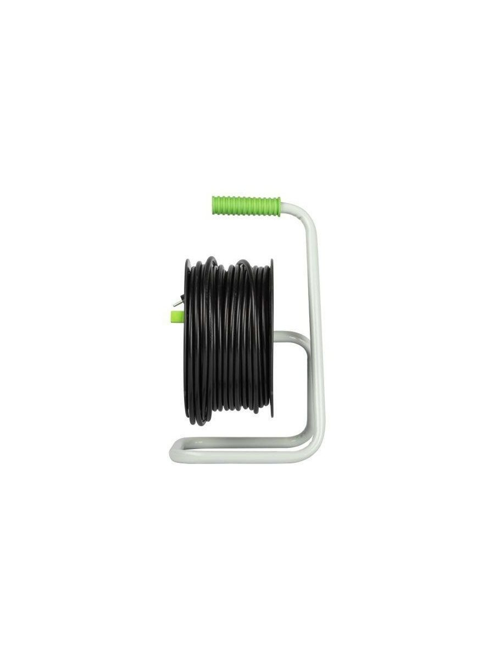 Удлинитель на пластик. катушке 4х40м с заземл. KAT-3x1.5-40m Greenline ПВС 3х1.5 Эра Б0065132
