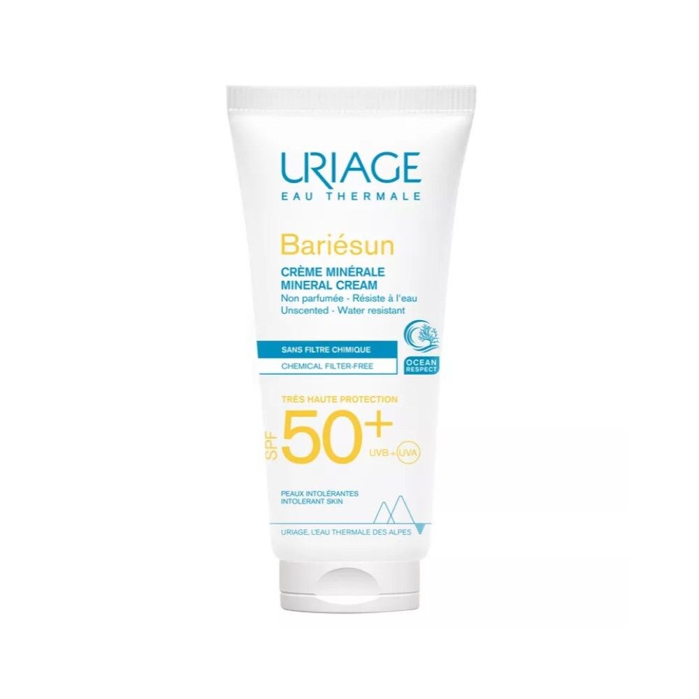 Uriage Bariesun Crème minérale Минеральный крем SPF 50+, 100 мл