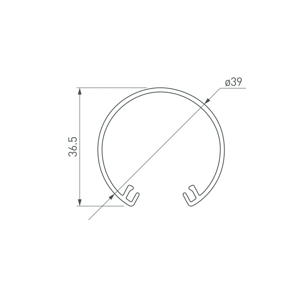 Экран ROUND-D40-2000  (Arlight, Пластик) 044519