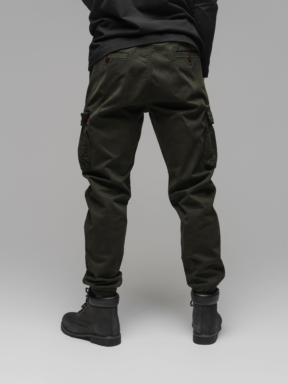 Брюки карго флисовые