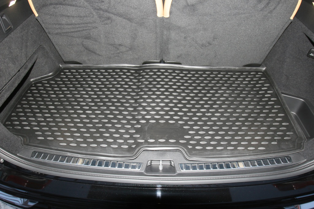 Коврик в багажник для VOLVO XC90, 2015-, 7 мест - короткий, 1 шт. (полиуретан) арт.CARVOL00006