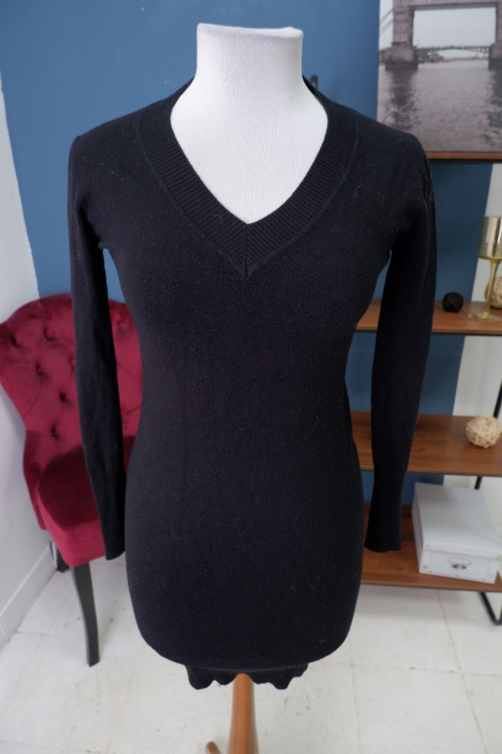 Платье темное 42 размер