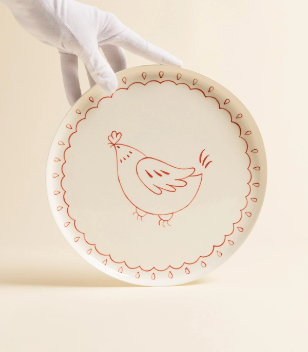Тарелка – С курочкой | Лукоморье