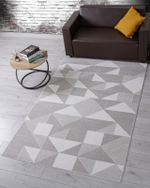 Ковер F603 - GRAY - Прямоугольник - коллекция OSTIN размер 200*300 см