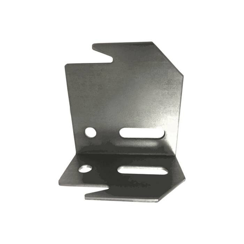 Кронштейн настенный угловой L=64/38мм стальной для панельных радиаторов крепление за монтажную скобу Heaton К9.1