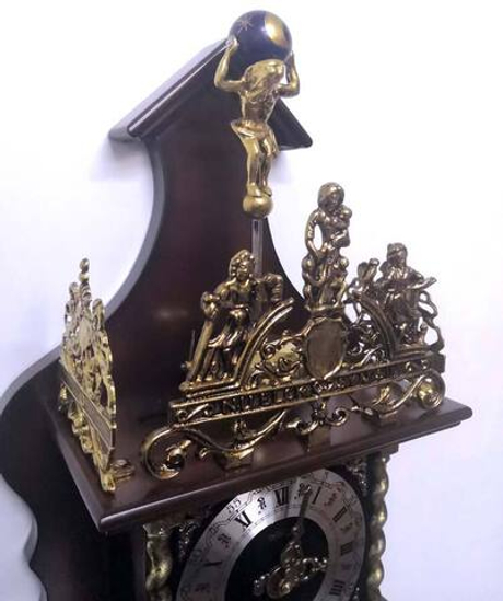 Настенные механические часы SARS 5602-261 Dark Walnut