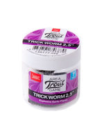 Слаги съедобные искусственные LUCKY JOHN Pro Series TRICK WORM 2,5in (6.35)/F05 7шт.