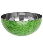 Салатник из нержавеющей стали 5л 27*12,8см цветное покрытие «гранит»