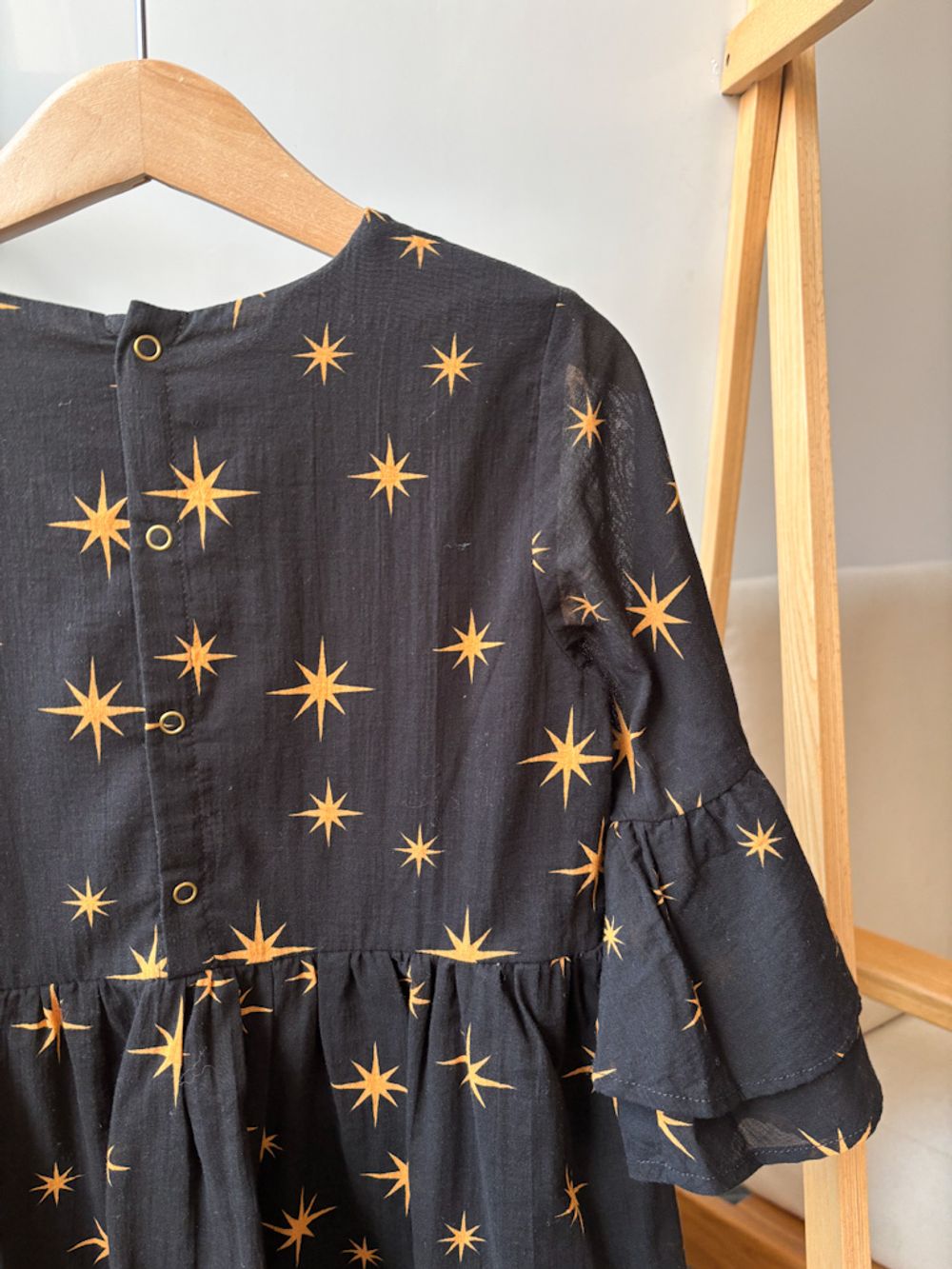 Хлопковое платье Mini Rodini, 104