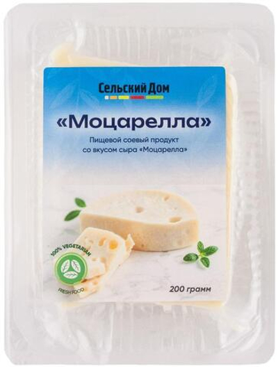 Сыр растительный Моцарелла Сельский Дом 200г