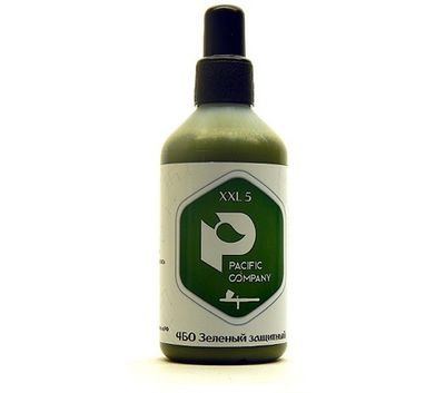 P-XXL5 Краска Pacific88 4БО Зеленый Защитный (Protective Green 4BO) укрывистый, 100мл