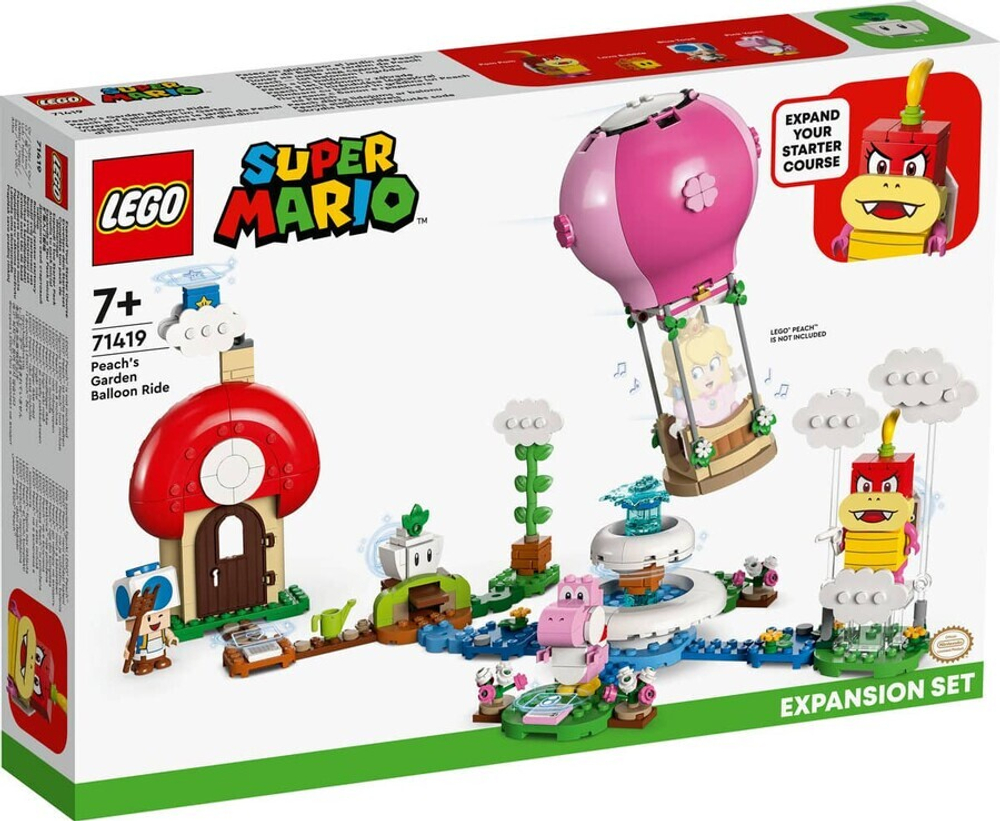 Конструктор LEGO Super Mario 71419 Полет на воздушном шаре в саду Пич