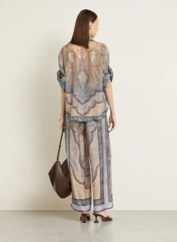 Рубашка шелковая ZIMMERMANN