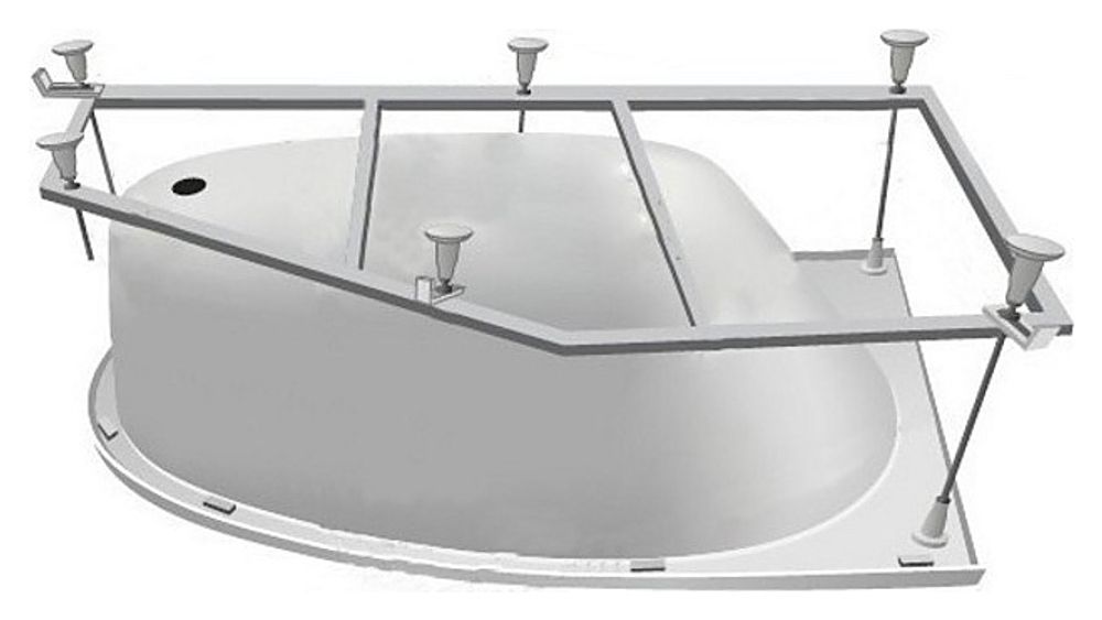 Каркас сборный к ванне AZARIO LAURA 170 см. универсальный шпильки   80265