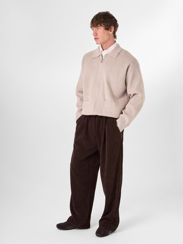 Бежевый джемпер на молнии LAINE