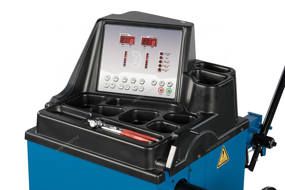 NORDBERG (4524C(B)) Станок балансировочный с ручным вводом параметров, синий