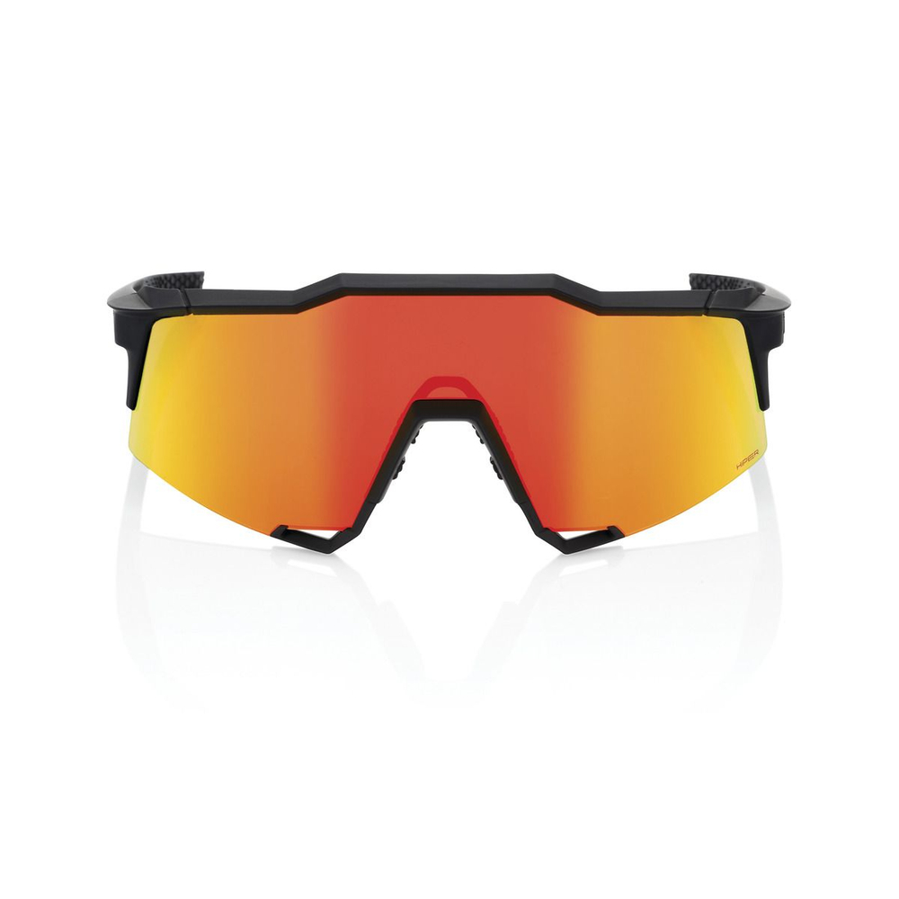 Спортивные очки с диоптриями 100% SPEEDCRAFT Soft Tact Black - HiPER Red Mirror Lens