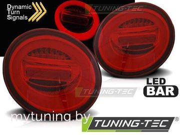 Задние фонари для Volkswagen New Beetle (98-05) LED динамические красные светлые
