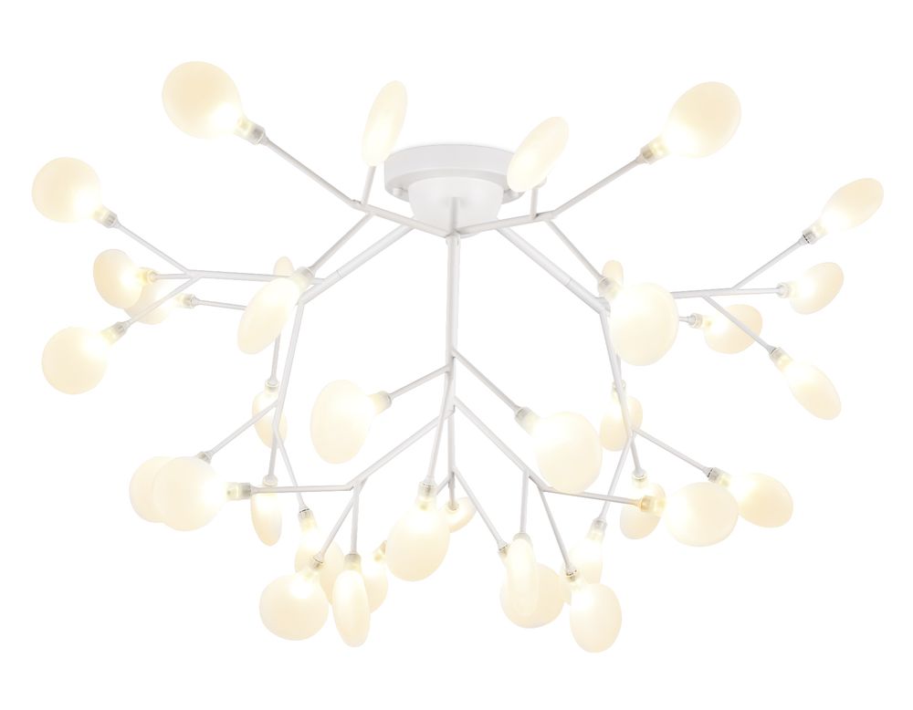 Потолочная люстра TR3018/36 WH/FR белый/матовый G4/36 max 20W D920*480 (лампы LED G4 1.5W 4200K в комплекте)