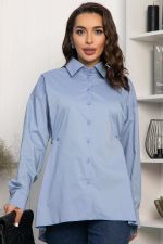 Рубашка Антария (серо-голубая) Б14190-5М LT Collection