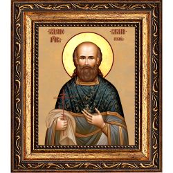 Василий Краснов Священномученик . Икона на холсте.
