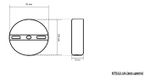 Подвес Нисса прозрачный d15 h150 E27 1*40W