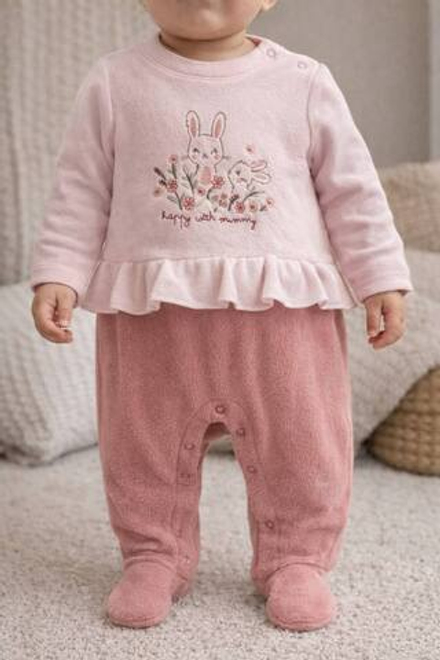 Флисовый комбинезон для малышей