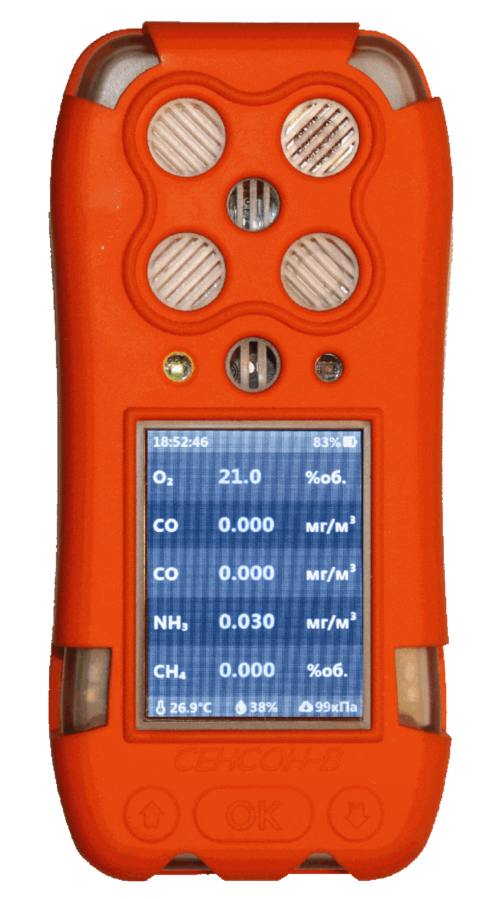 Сенсон-В-4000 газоанализатор многоканальный переносной