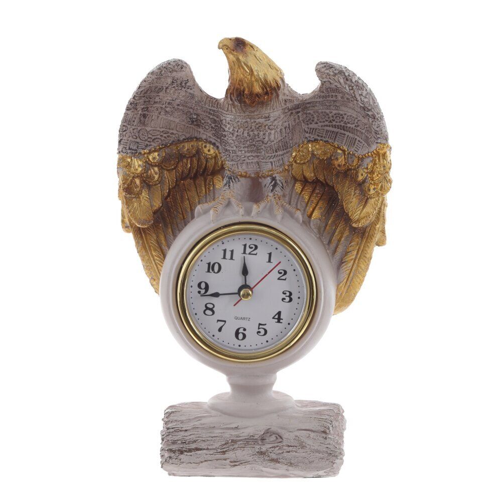GAEM Фигурка декоративная "Орел" с часами, L13 W6 H21 см, 2в.