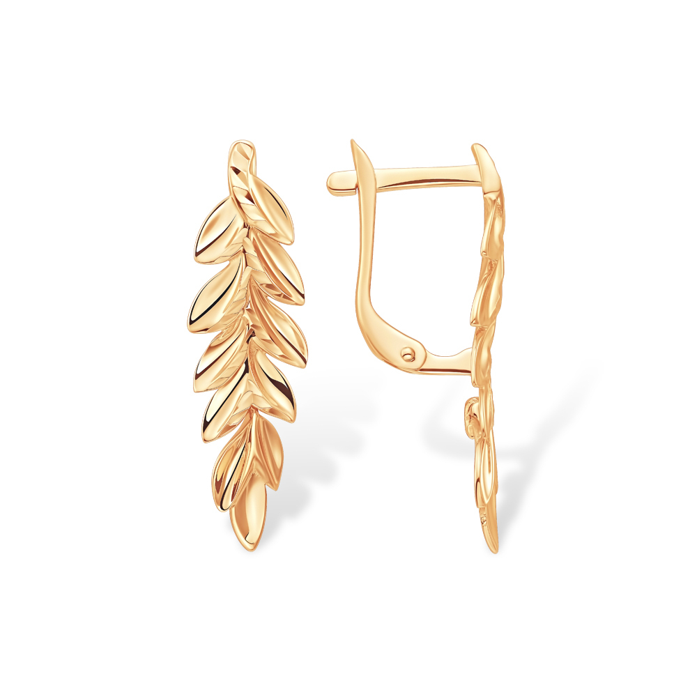 Серьги из золота 585 пробы
