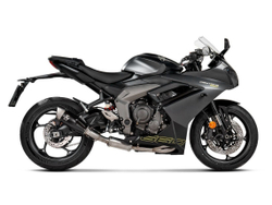 Akrapovic Титановая выхлопная система Triumph Trident 660 S-T6R2-CQTBL