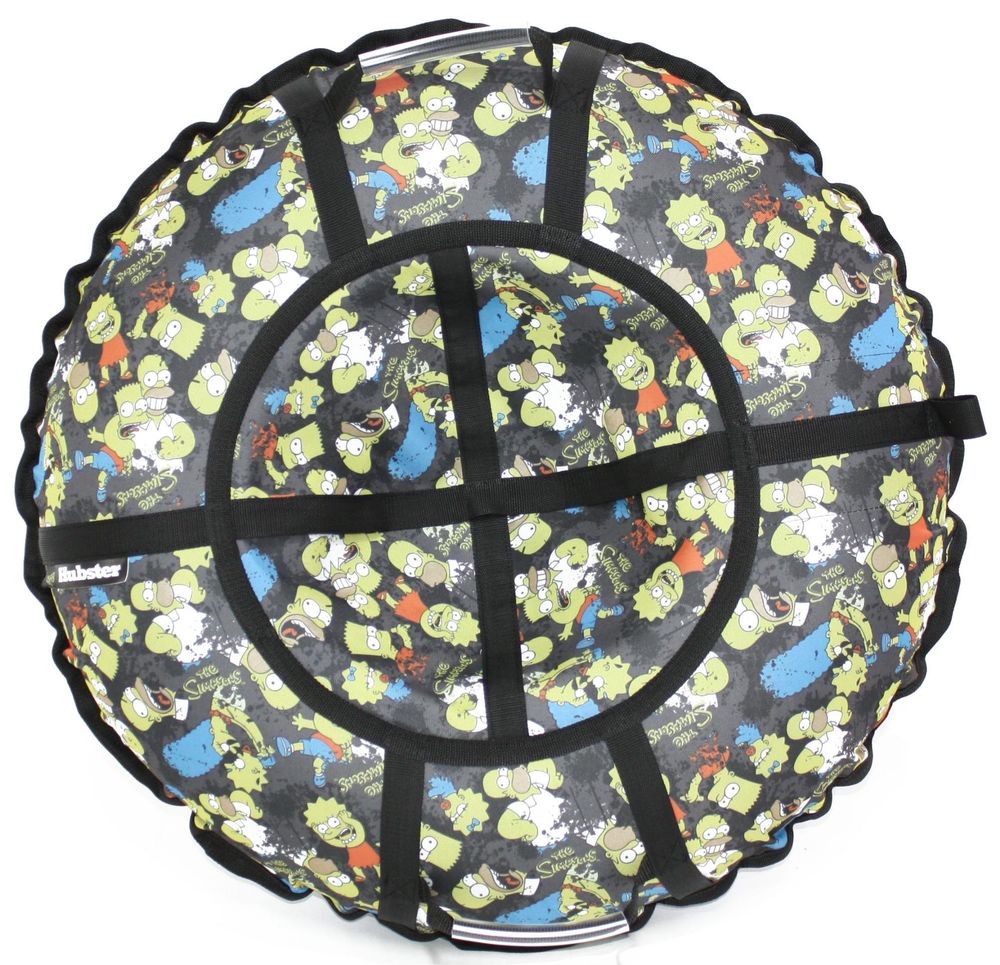 Тюбинг Hubster Люкс Pro Симпсоны Black