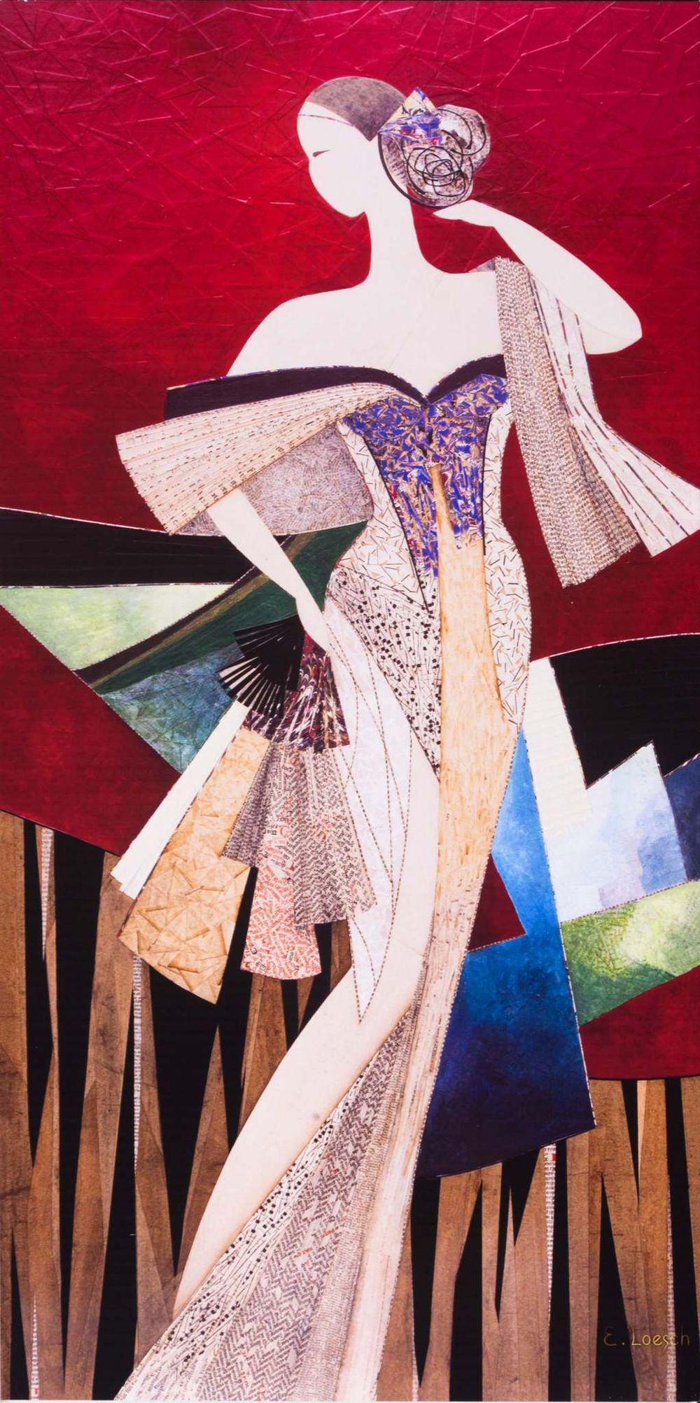 Панно 25х50 Loesh LH4 Франция