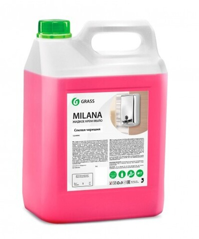 GraSS Мыло жидкое Milana Спелая черешня 5л